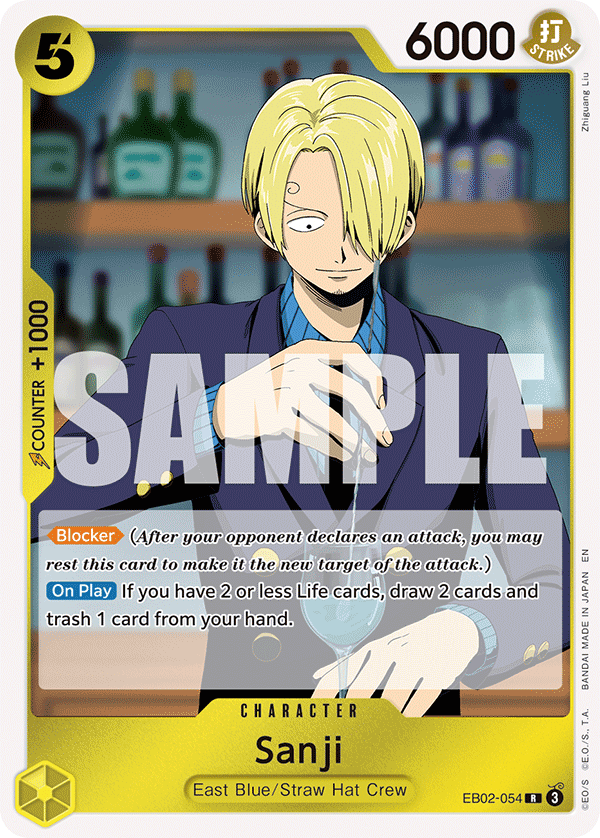 Sanji EB02-054 One Piece TCG