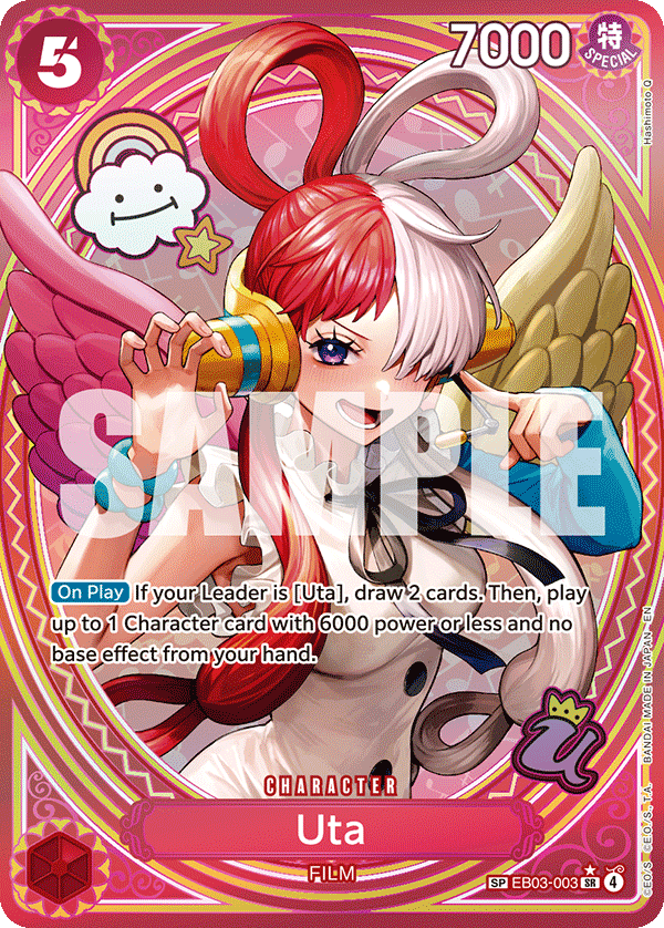 Uta (003) (SP) EB03-003_p2 One Piece TCG