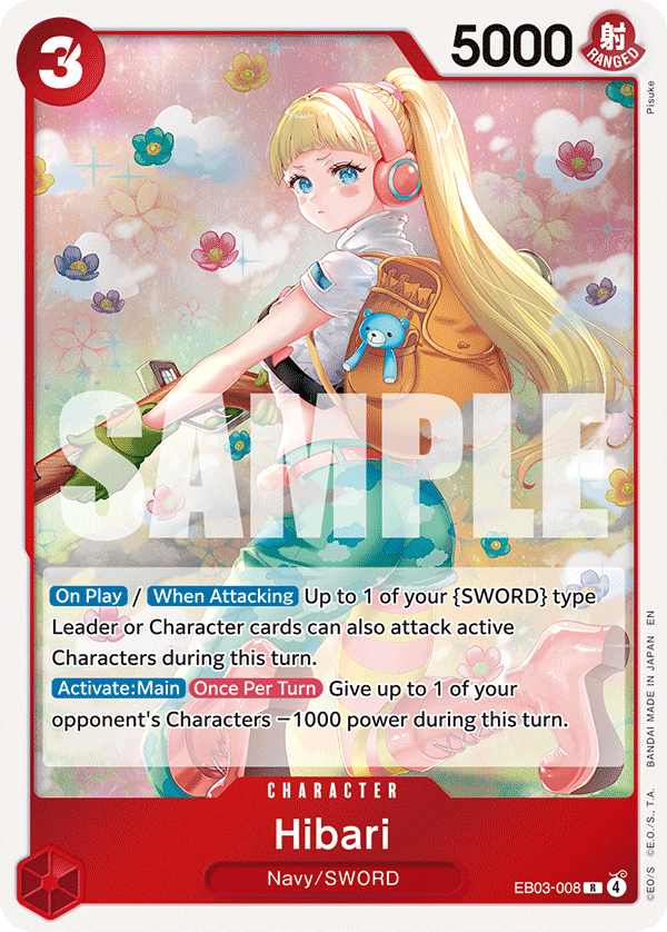 Hibari EB03-008 One Piece TCG