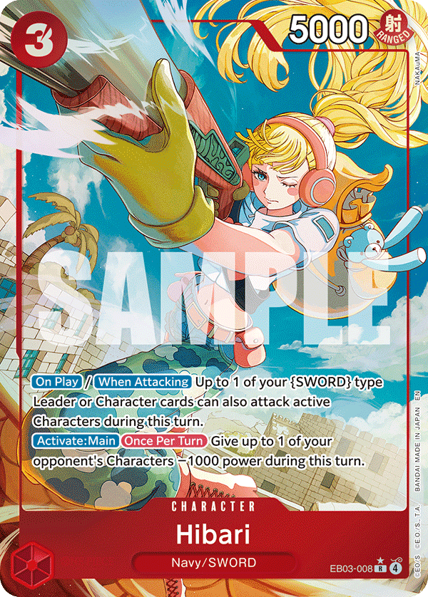 Hibari (Alternate Art) EB03-008_p1 One Piece TCG