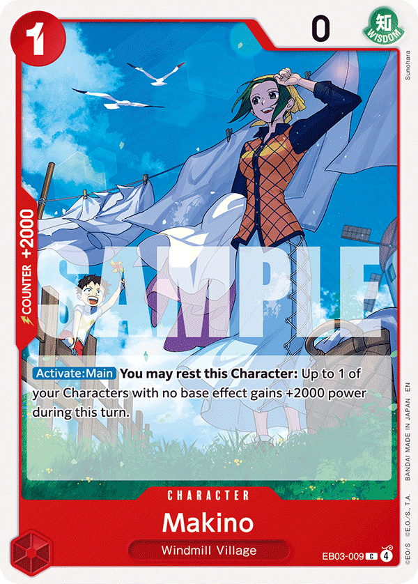 Makino EB03-009 One Piece TCG