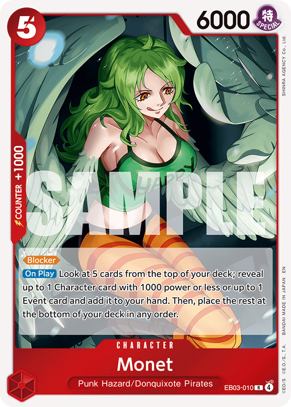 Monet EB03-010 One Piece TCG