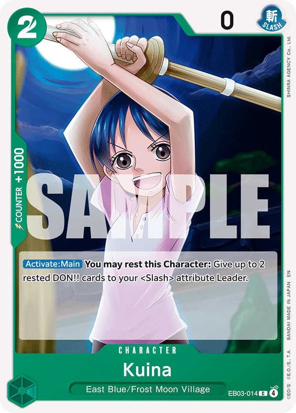 Kuina EB03-014 One Piece TCG