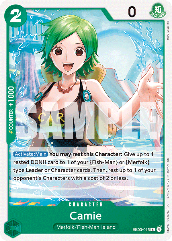 Camie EB03-015 One Piece TCG