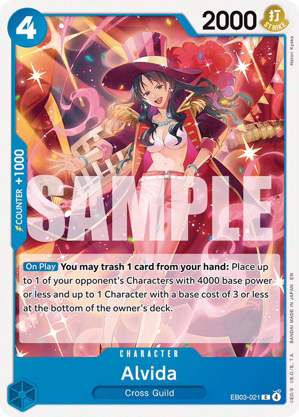 Alvida EB03-021 One Piece TCG