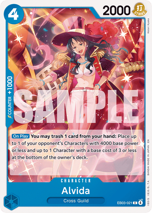 Alvida EB03-021 One Piece TCG