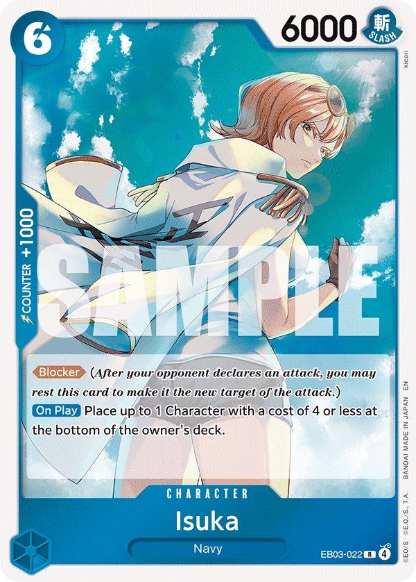 Isuka EB03-022 One Piece TCG