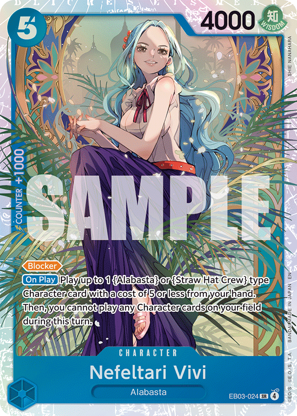 Nefeltari Vivi (024) EB03-024 One Piece TCG