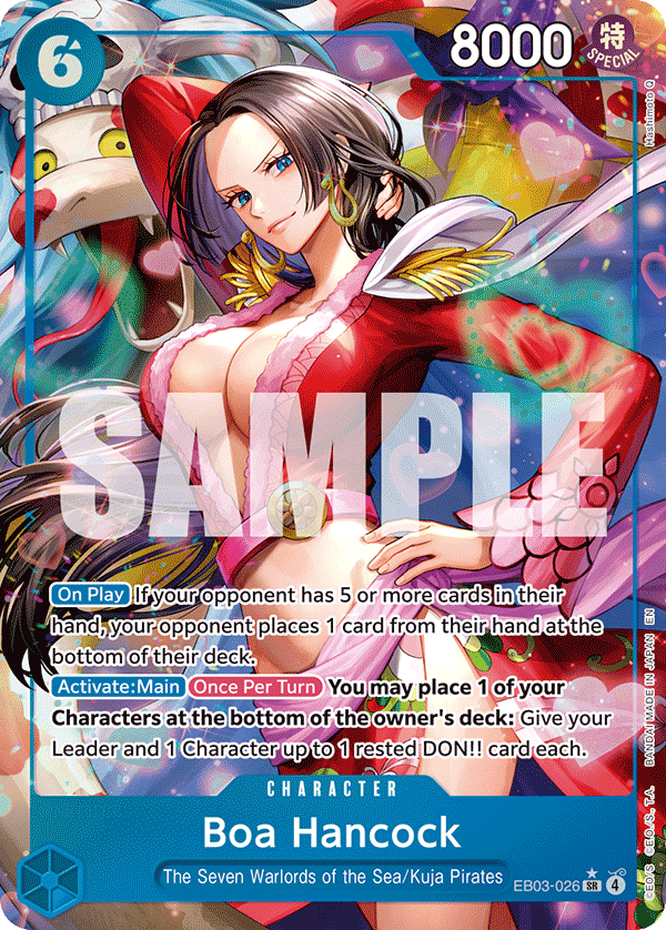 Boa Hancock (Alternate Art) EB03-026_p1 One Piece TCG