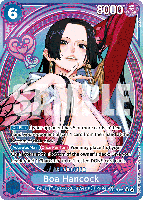 Boa Hancock (SP) EB03-026_p2 One Piece TCG