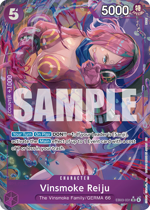 Vinsmoke Reiju (Alternate Art) EB03-031_p1 One Piece TCG