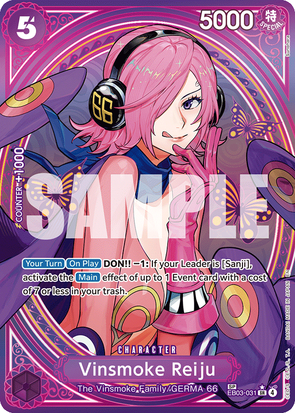 Vinsmoke Reiju (SP) EB03-031_p2 One Piece TCG
