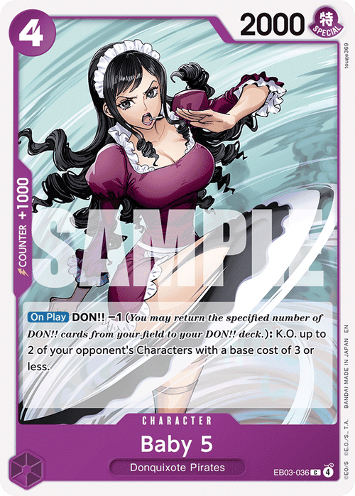 Baby 5 EB03-036 One Piece TCG