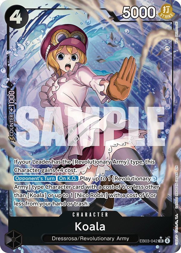 Koala (Alternate Art) EB03-042_p1 One Piece TCG