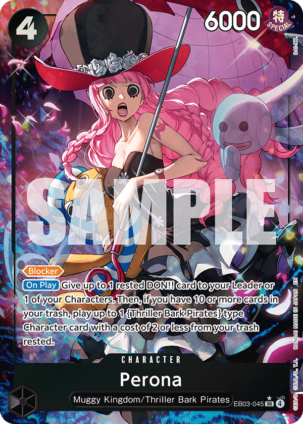Perona (045) (Alternate Art) EB03-045_p1 One Piece TCG