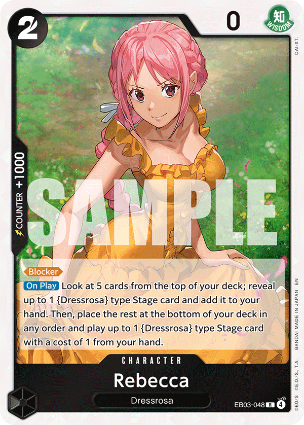Rebecca EB03-048 One Piece TCG