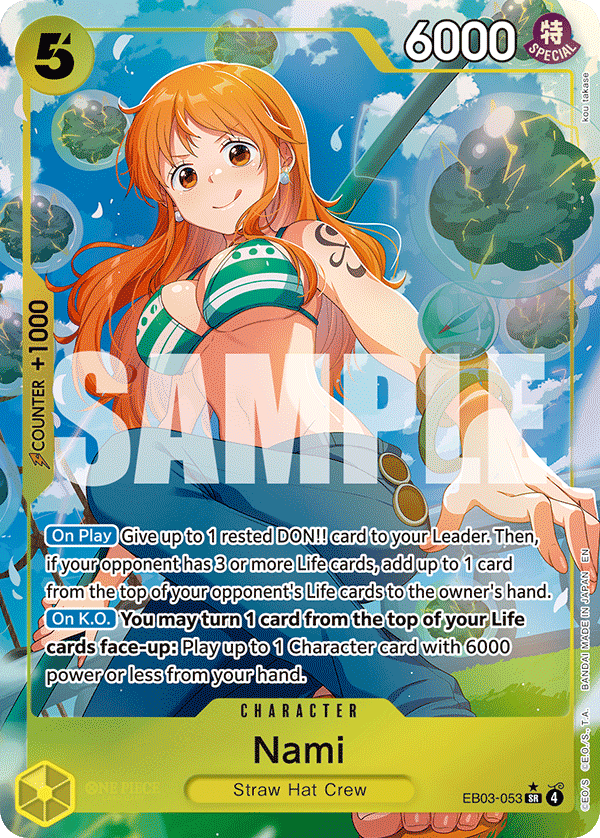 Nami (053) (Alternate Art) EB03-053_p1 One Piece TCG