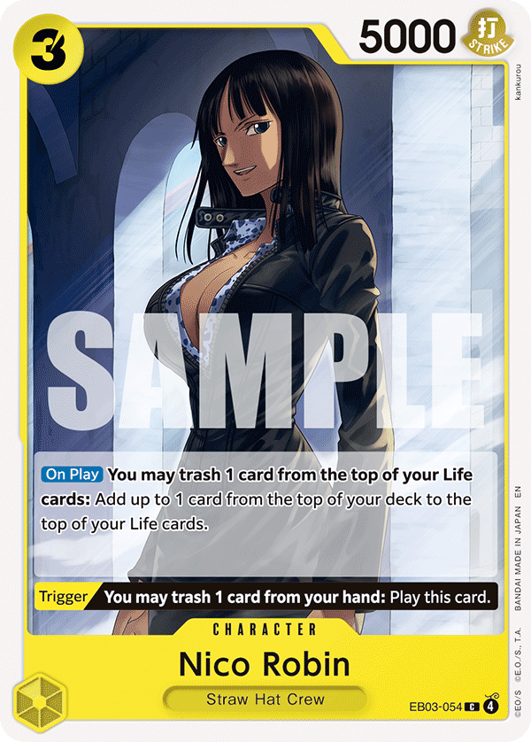 Nico Robin (054) EB03-054 One Piece TCG