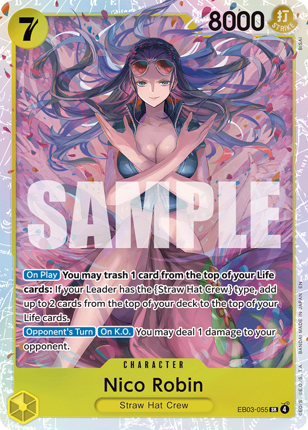 Nico Robin (055) EB03-055 One Piece TCG
