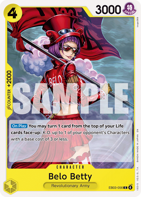 Belo Betty EB03-056 One Piece TCG