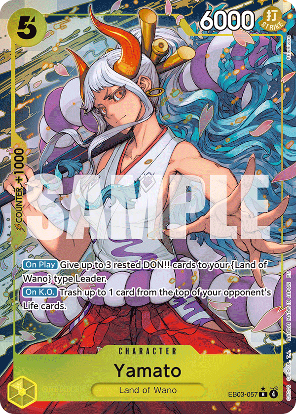 Yamato (Alternate Art) EB03-057_p1 One Piece TCG