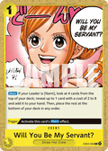Will You Be My Servant? EB03-060 One Piece TCG