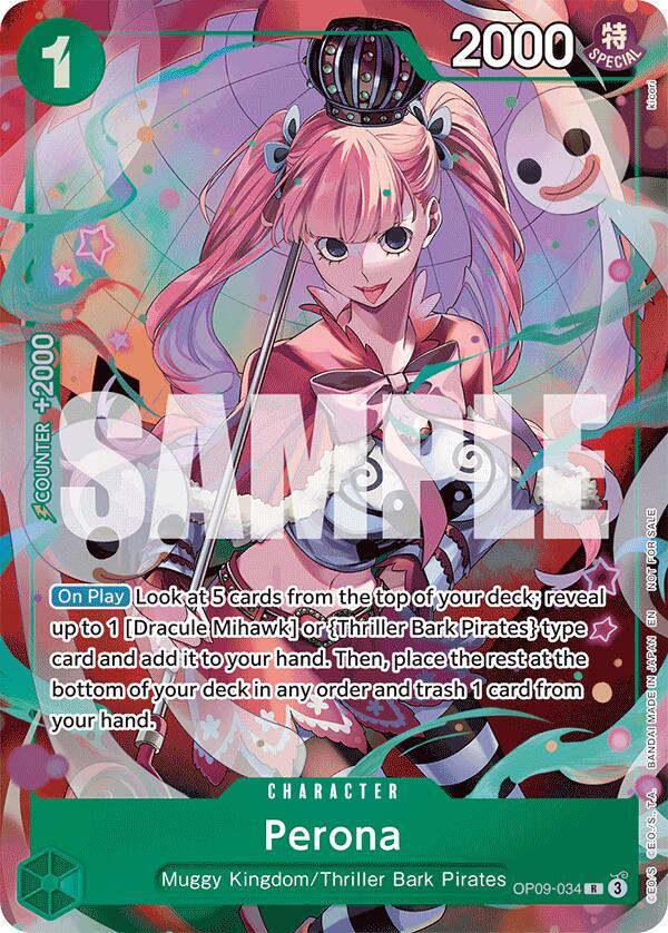 Perona - OP09-034 EB03_OP09-034_p1 One Piece TCG