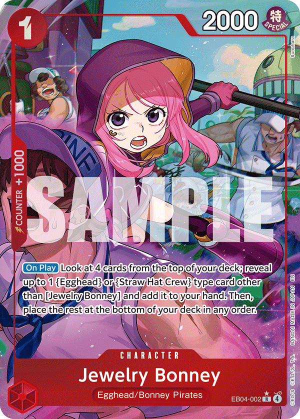 Jewelry Bonney (EB04-002) (Alternate Art) EB04-002_p1 One Piece TCG