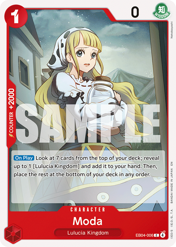 Moda EB04-006 One Piece TCG