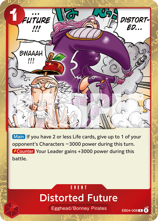 Distorted Future EB04-008 One Piece TCG