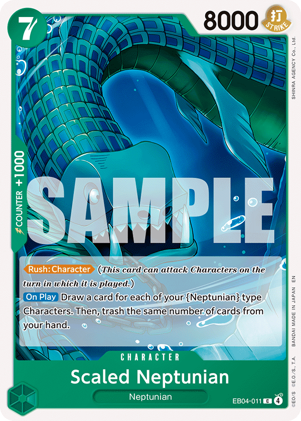 Scaled Neptunian EB04-011 One Piece TCG