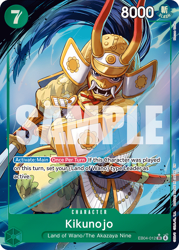 Kikunojo - EB04-012 (Alternate Art) EB04-012_p1 One Piece TCG