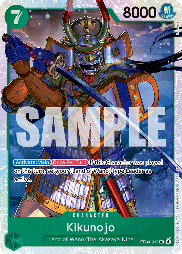Kikunojo - EB04-012 EB04-012 One Piece TCG