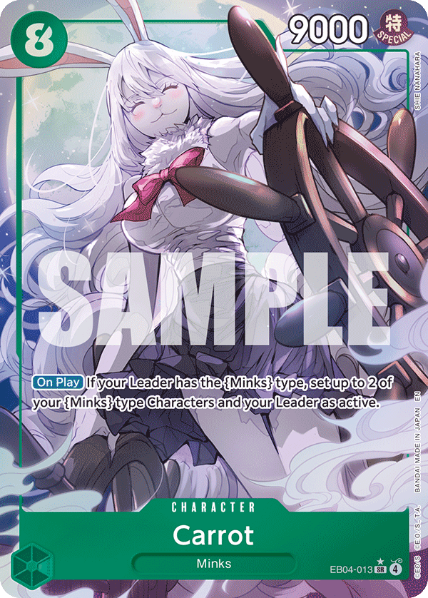 Carrot (Alternate Art) EB04-013_p1 One Piece TCG