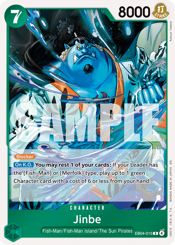 Jinbe - EB04-015 EB04-015 One Piece TCG