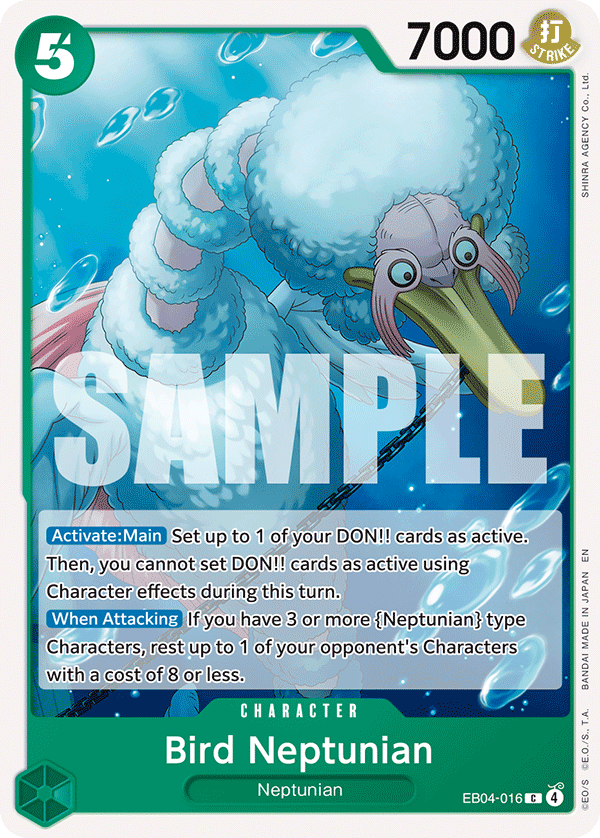 Bird Neptunian EB04-016 One Piece TCG