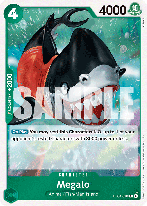 Megalo EB04-018 One Piece TCG