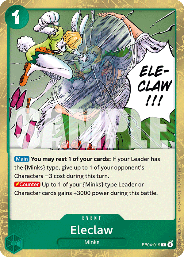 Eleclaw EB04-019 One Piece TCG