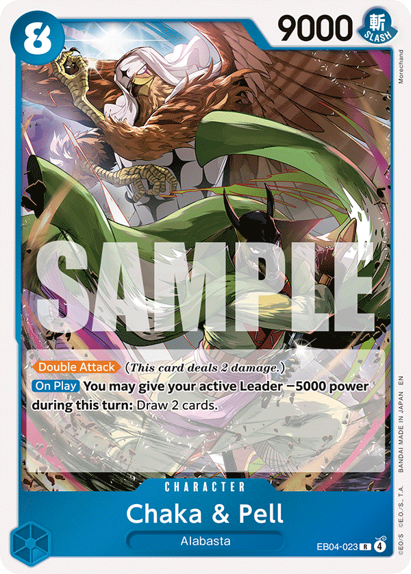 Chaka & Pell - EB04-023 EB04-023 One Piece TCG