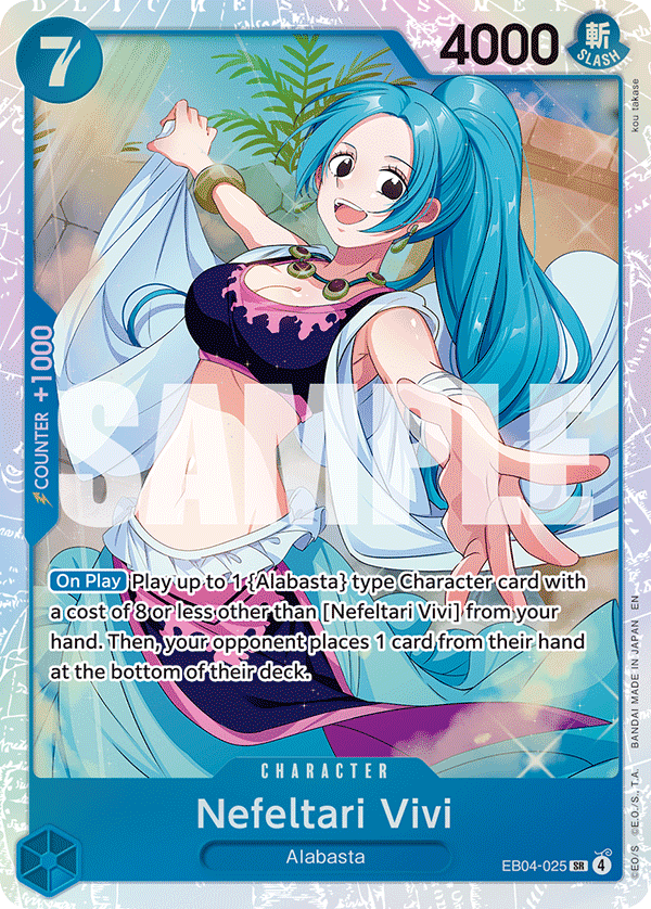Nefeltari Vivi EB04-025 One Piece TCG
