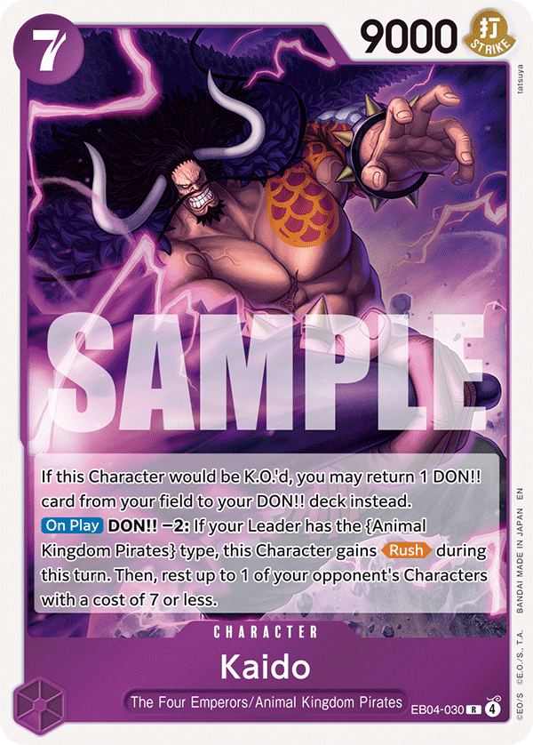 Kaido EB04-030 One Piece TCG