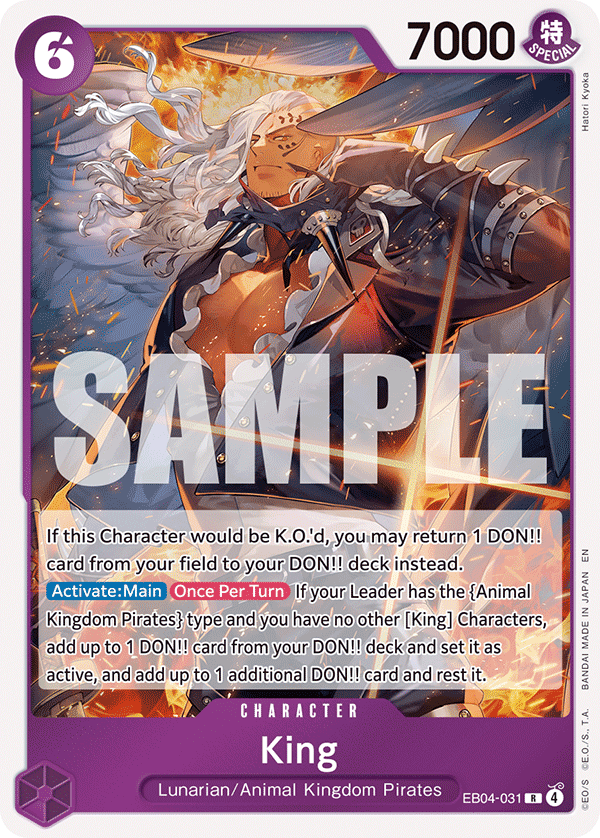 King EB04-031 One Piece TCG