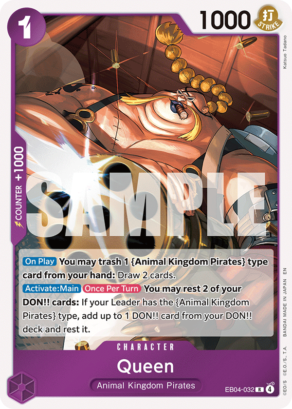 Queen EB04-032 One Piece TCG