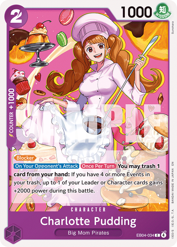 Charlotte Pudding EB04-034 One Piece TCG