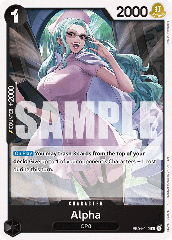 Alpha EB04-042 One Piece TCG