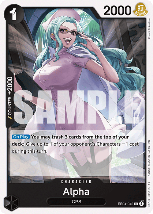 Alpha EB04-042 One Piece TCG