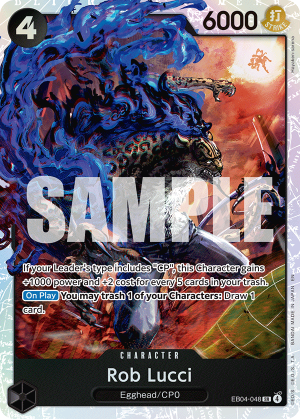 Rob Lucci EB04-048 One Piece TCG