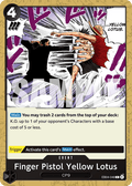 Finger Pistol Yellow Lotus EB04-049 One Piece TCG