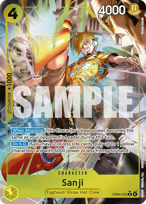 Sanji (EB04-052) (Alternate Art) EB04-052_p1 One Piece TCG