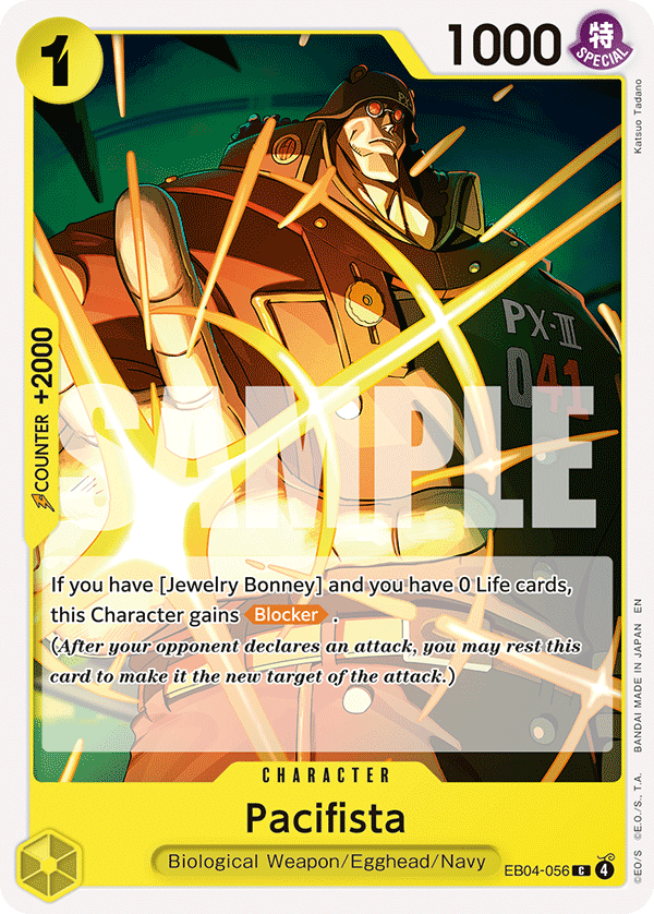 Pacifista EB04-056 One Piece TCG